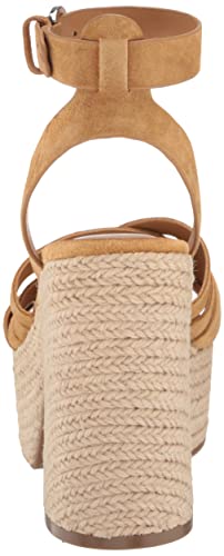 Marc Fisher LTD Women's OATEN Wedge Sandal, Medium Natural 101, 7