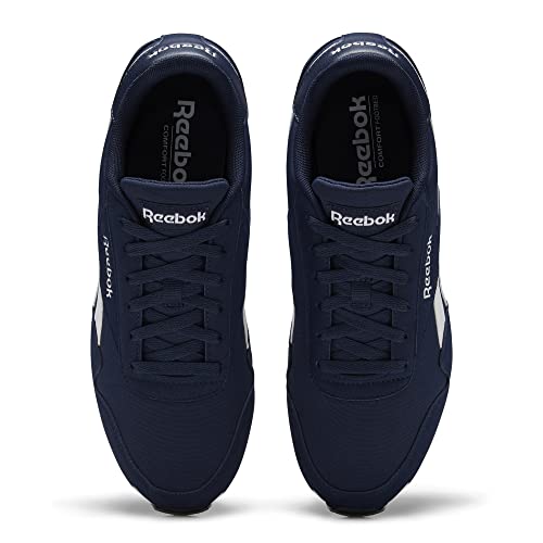 Reebok Unisex Royal Classic Jogger 3.0 Sneaker, Navy/White/Black, 11.5 US Men