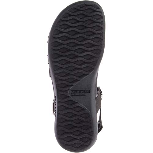 Merrell Women's District Mendi Backstrap Slipper, Black, 07.0 M US
