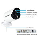 2pk 1080p Hd Wired Cams W/ Deterrent Light