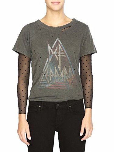 SPANX Sheer Fashion Mesh Thong Bodysuit Flocked Dot MD