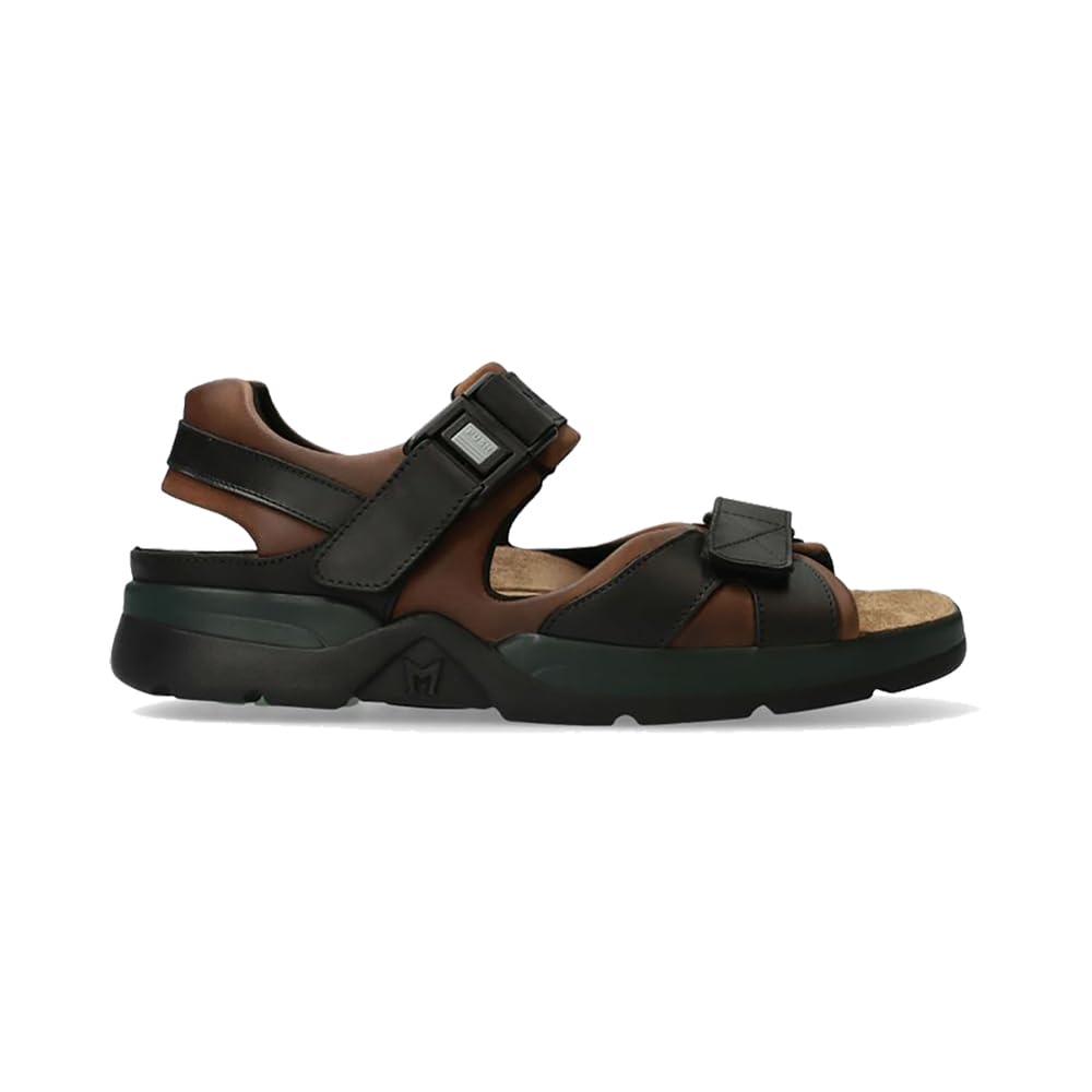 Mephisto Men's Shark Fit Sandal,Dark Brown,12 M US