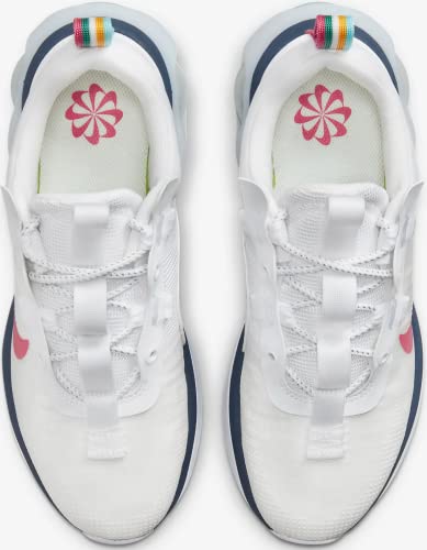 Nike Women's Air Max 2021 100, White/Thunder Blue/Pure Platinum/Archaeo Pink, 11 M US