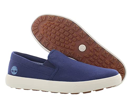 Timberland Ashwood Park EK+ Fabric Gore Slip-On Navy Canvas 13 D (M)