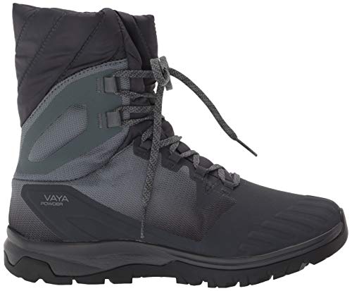 Salomon Women's VAYA Powder TS CSWP Winter Boots, Ebony/Stormy Weather/Black, 9.5