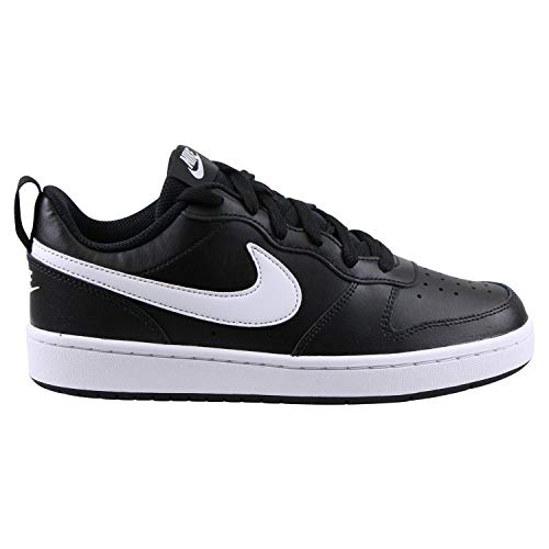Nike Court Borough Low 2 (Big Kid) Black/White