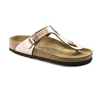 Birkenstock Gizeh Sandals, Metallic Copper, 3.5 UK 36 EU Medium, Metallic Copper, 3.5 UK