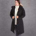 Marmot Women’s Chelsea Rain Coat | Down-Insulated, Waterproof, Jet Black, Medium