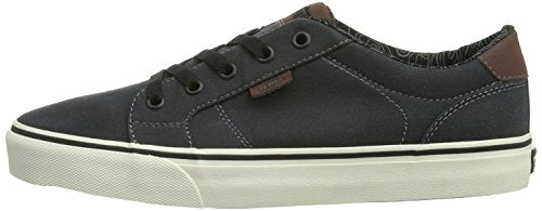 Vans Men's Low-Top Trainers Shoes, Black Black Blue, 7