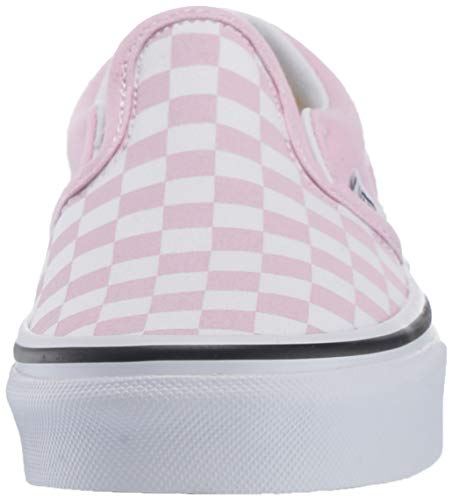 Vans Girl's Stockings, Purple and Snow White Checkerboard Design, 1 UK Narrow