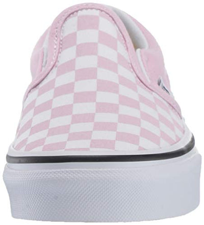 Vans Girl's Stockings, Purple and Snow White Checkerboard Design, 1 UK Narrow