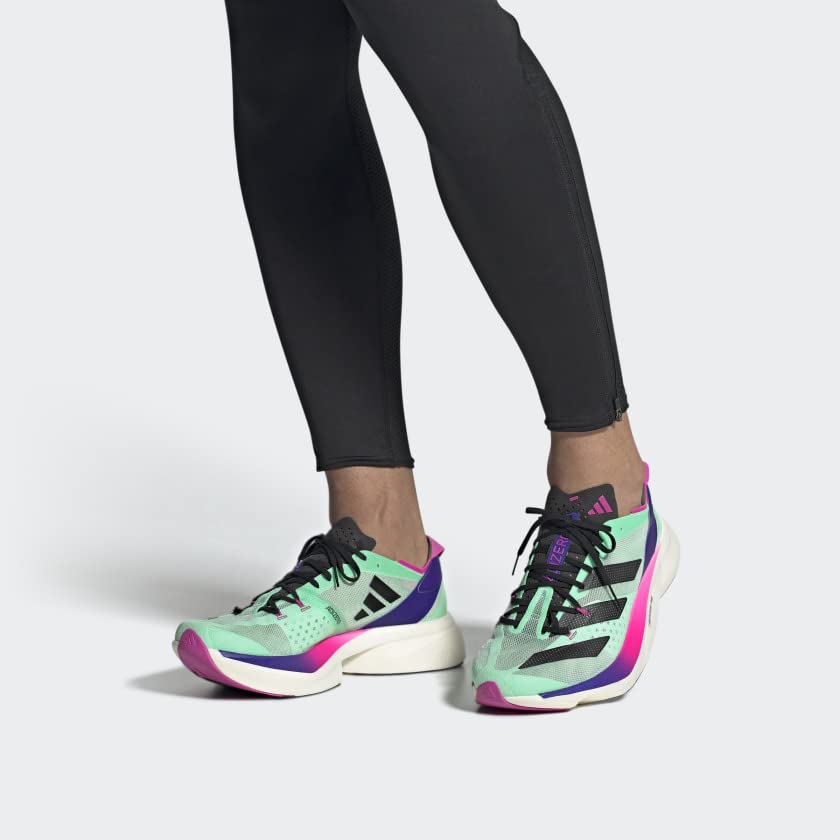 adidas Adizero Adios Pro 3 Running Shoes Men's, Turquoise, Size 11.5