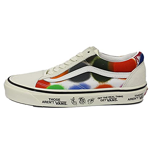 Vans Unisex Old Skool 36 Dx, Anaheim Factory Spray Spots Marshmallow, 5 US Men