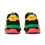 PUMA Men's RS 2.0 Sneaker, Block Party Cool Light Gray Black-Yellow Sizzle, 8