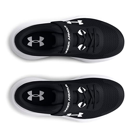 Under Armour Boys' Infant Surge 3 Alternate Closure, Black/White, 5K Medium US