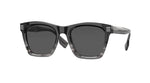 BURBERRY Cooper BE4348 394987 52MM Black/Dark Grey Square Sunglasses for Men + BUNDLE With Designer iWear Eyewear Kit