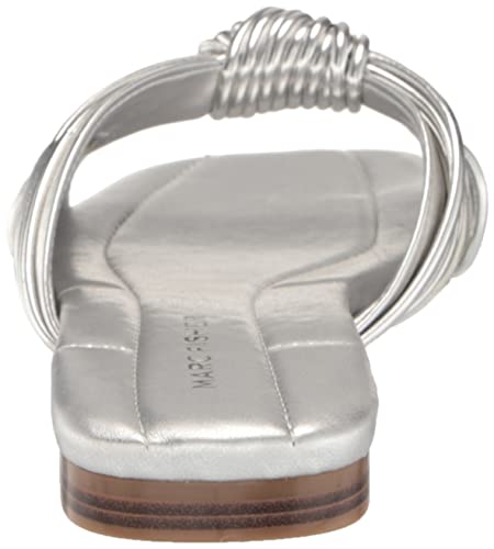 Marc Fisher Women's Laury Sandal, Silver 040, 6.5