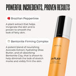 MAËLYS Cosmetics B-FLAT Belly Firming Cream - Stretch Mark Belly Cream - Tightening Belly Cream