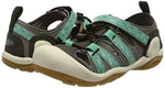 KEEN Kids Knotch Creek Casual Comfortable Sandals, Steel Grey/Waterfall, 4 US Unisex Toddler