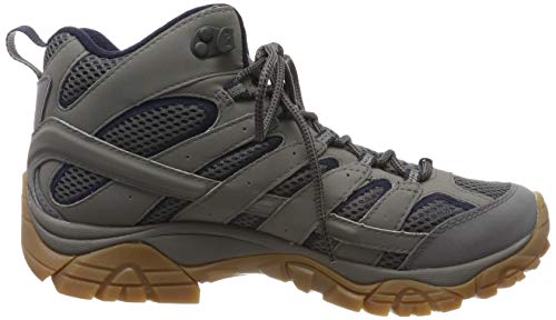 Merrell womens High Rise Hiking Boots, Grey Charcoal, 8 US