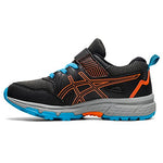ASICS Boy's Pre Venture 8 PS (Toddler/Little Kid) Black/Marigold Orange 13 Little Kid M