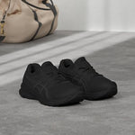 ASICS Women's JOLT 3 Running Shoes, 5.5, Black/Graphite Grey