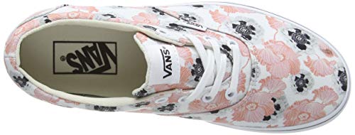 Vans Women's Doheny Trainers Platform Sneaker, Multicolour California Poppy Multi White Xx3, 7