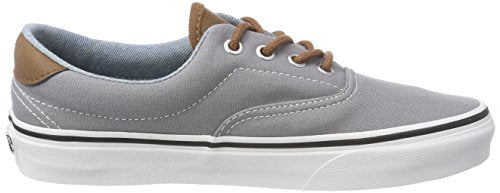 VANS Unisex Low-Top, Grey ((C/Yellow) Frost Gray/Acid Denim Q70), 6.5 US Men
