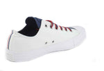 Converse Mens Chuck Taylor All Star û Ox û Court Prep White/Navy Sneaker - 9 Men - 11 Women