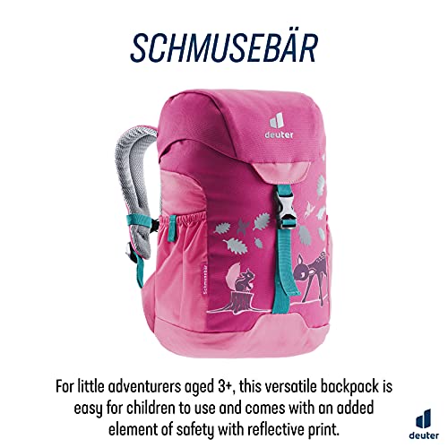 Deuter Schmusebar Kid's Backpack for School and Hiking-Magenta Hot Pink
