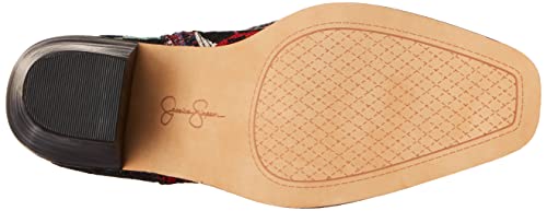 Jessica Simpson Women's Ravyn Knee Boot, Red Combo, 10