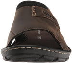 Rockport Men's Darwyn Slide 2 Sandal, Brown II Leather, 8 M US