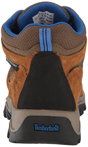 Timberland Youth Mt. Maddsen TimberDry Waterproof Hiking Boot, Medium Brown Suede, 2 US Unisex Little Kid