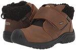 KEEN Kootenay 4 Mid Height Insulated Waterproof Snow Boots, Toasted Coconut/Vapor, 6 US Unisex Big Kid