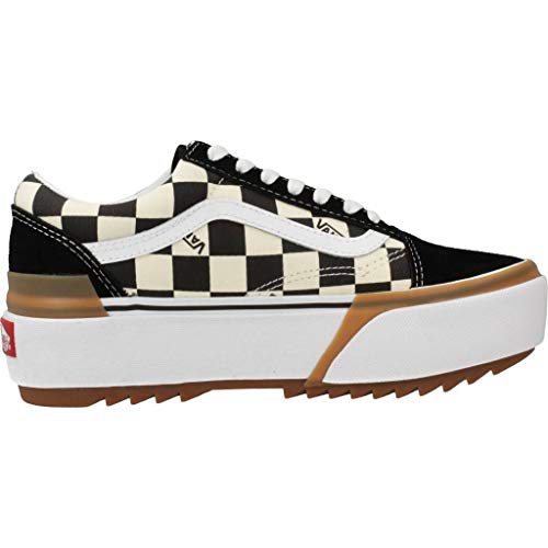 Vans Women's Low-Top Sneakers, Beige Multitrue, 41 EU