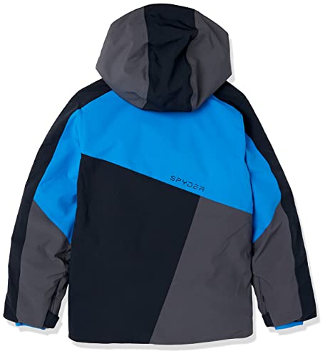 Spyder Boys Ambush Jacket, Black Collegiate, 12