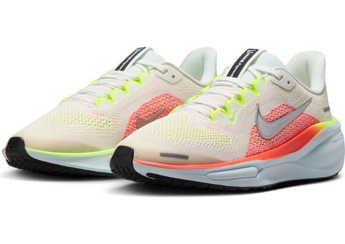 Kid's Air Zoom Pegasus 41 (100 - Summit White/Chrome-Bright Crimson)