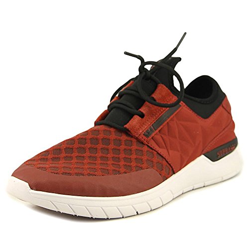 Supra Men's Flow Run Evo Shoes,8,Cayenne/White