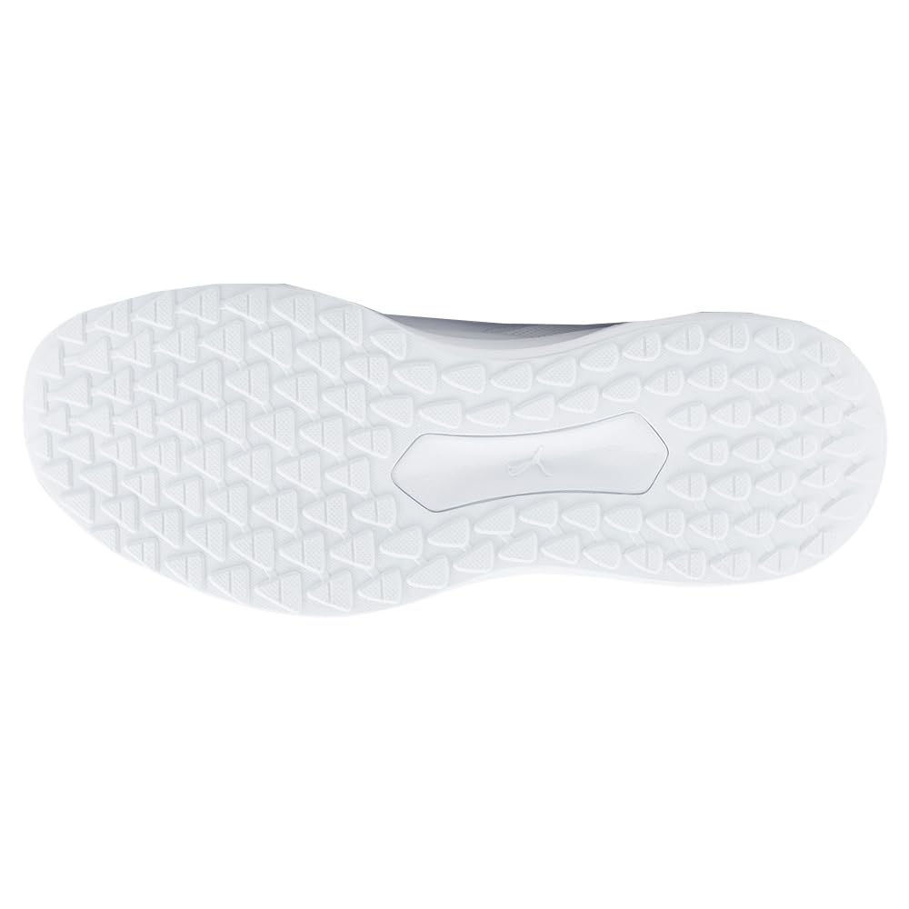 PUMA Mens Twitch Runner Shoes, Size: 9.5 M US, Color: Puma White/Gray Violet