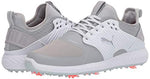 Puma Golf Men's Ignite Pwradapt Caged Golf Shoe, Gray Violet-Puma Silver-Puma White, 10 M US