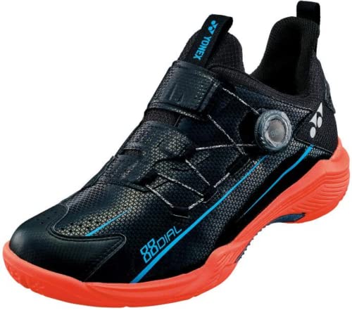 YONEX Power Cushion 88 Dial SHB88D2EX Men Shoes (Black/Red) (9.5)