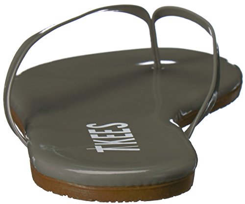 TKEES Women's Glosses Flip Flop, Sweet Smoke, 9 B US