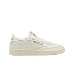Reebok womens CLUB C 85 VINTAGE,CHALK/ALABAS/GLEGRN,9.5
