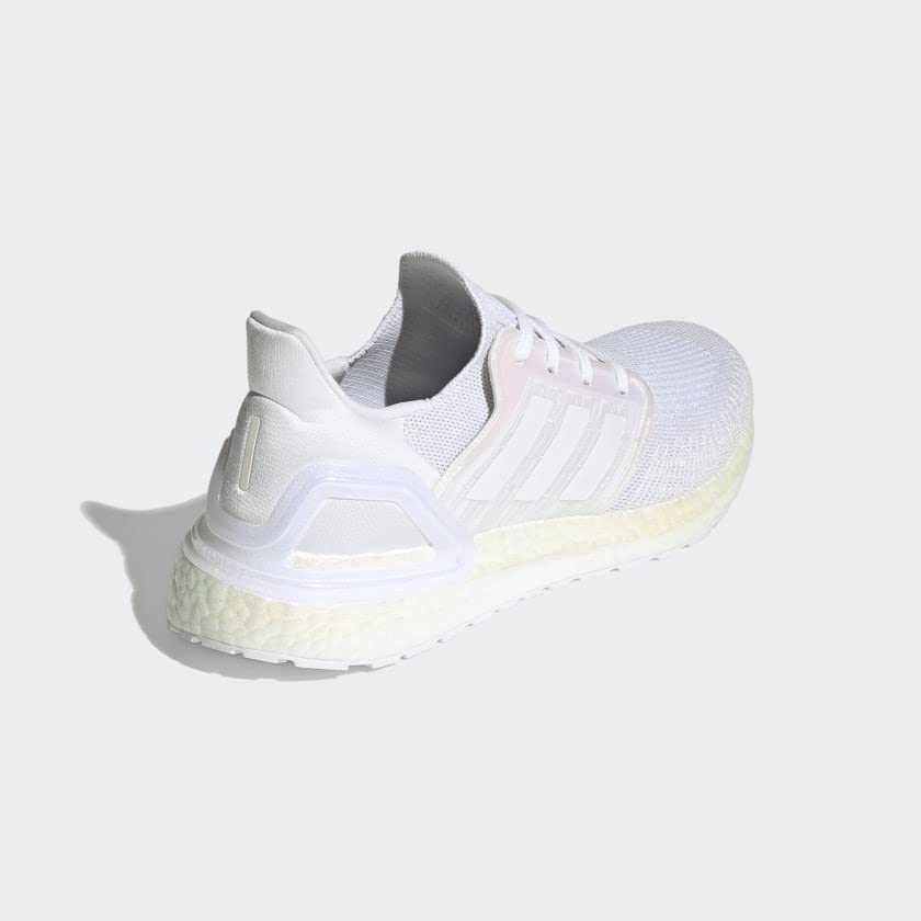 adidas Ultraboost 20 Shoes Men's, White, Size 4