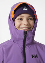 Helly-Hansen Junior Unisex Jewel Jacket, 678 Crushed Grape, 14