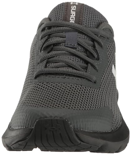 Under Armour Boys' Big Kid Surge 3, (103) Pitch Gray/Jet Gray/White, 5