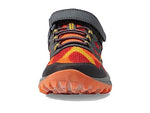 Merrell Nova 3 Sneaker, Black/Orange, 12 US Unisex Big Kid