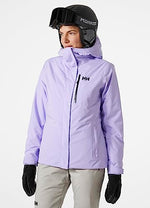 Helly-Hansen Womens Snowplay Jacket, 699 Heather, X-Large