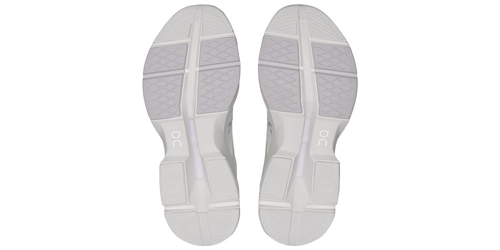 On Women's Cloudpulse Sneakers, Undyed | Frost, White, 8.5 Medium US