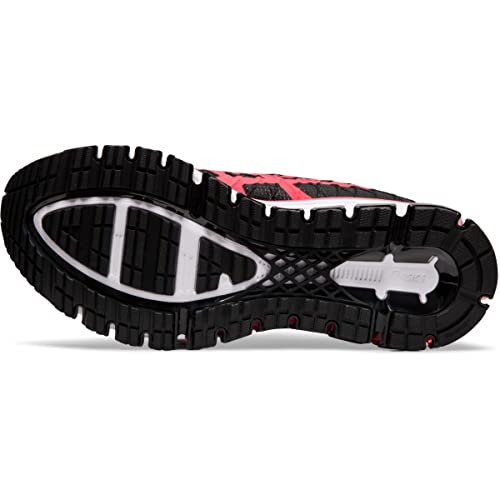 ASICS Women's GEL-Quantum 180 4 Shoes, 7, BLACK/LASER PINK